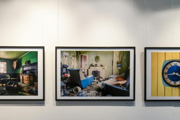 Three images from Dunoon Burgh Hall John Maher Exhibition